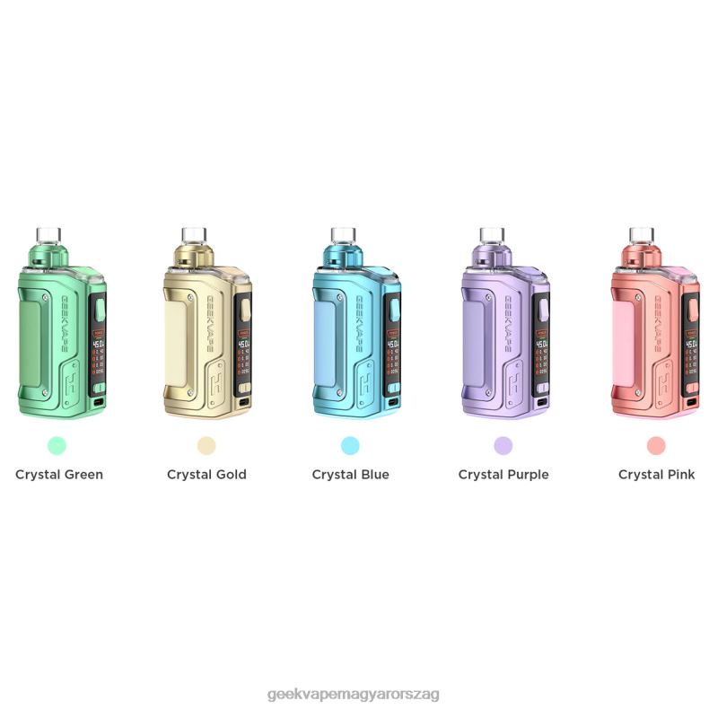 kristály lila GeekVape 6880V139 - GEEKVAPE ar h45 (aegis hero 2) pod mod kit crystal edition