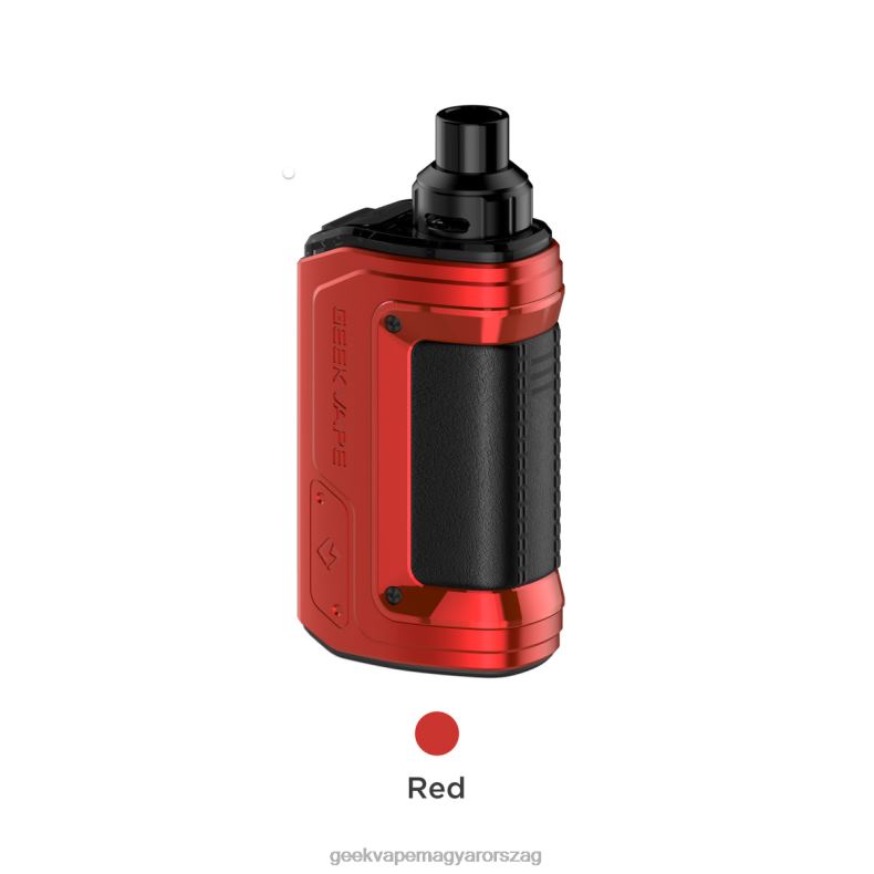 rte kiadás (piros-fehér) GeekVape 6880V98 - GEEKVAPE Budapest h45 (aegis hero 2) pod mod kit 1400mah 4ml