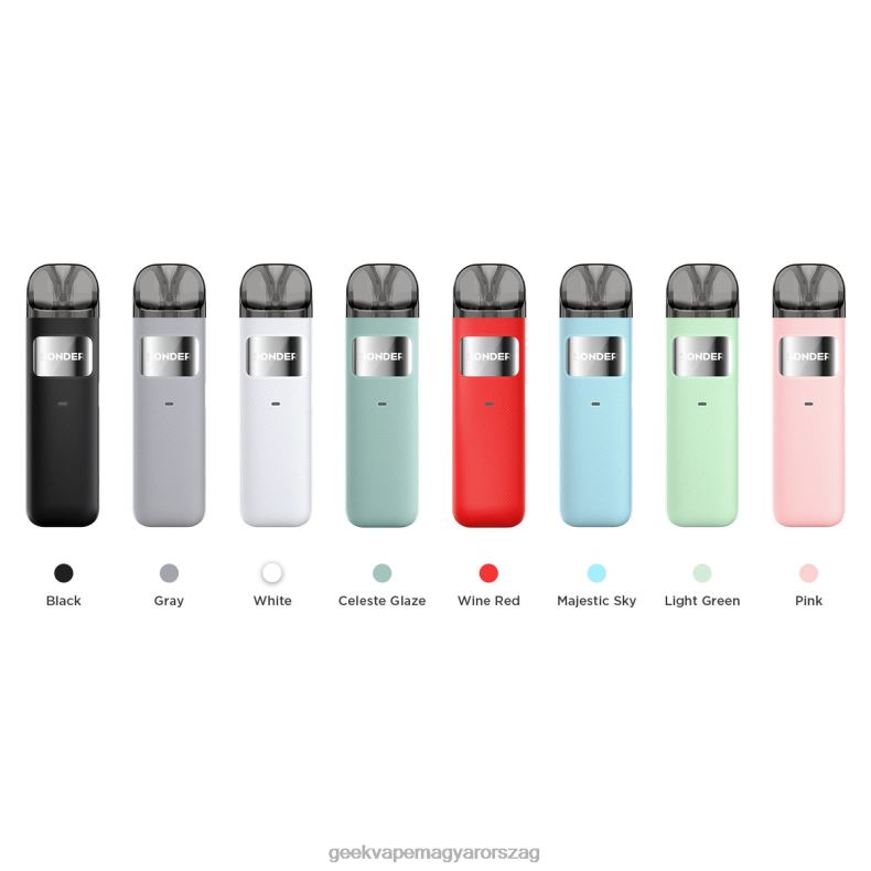 szürke GeekVape 6880V135 - GEEK bar Magyarorszag sonder u pod rendszerkészlet 1000mah
