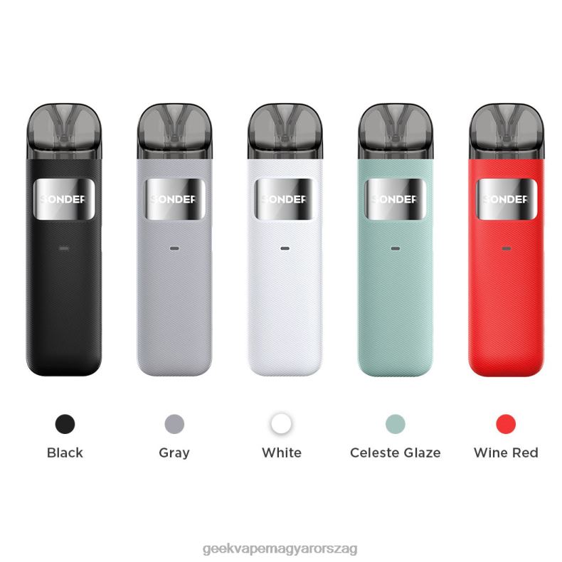 szürke GeekVape 6880V135 - GEEK bar Magyarorszag sonder u pod rendszerkészlet 1000mah